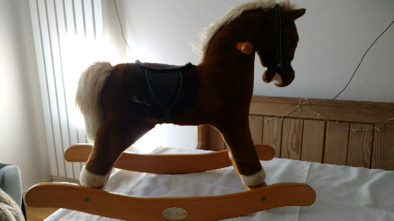 silver cross rocking horse